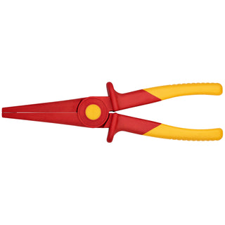 Knipex 98 62 02 8 3/4" Flat Nose Plastic Pliers-1000V Insulated