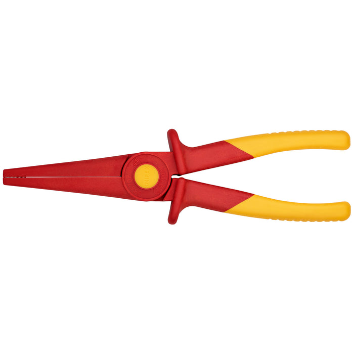 Knipex 98 62 02 8 3/4" Flat Nose Plastic Pliers-1000V Insulated