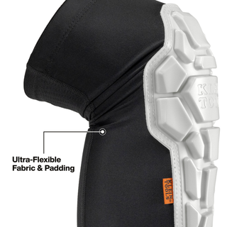 Klein Tools 60511NM Non-Marring Heavy Duty Knee Pad Sleeves, M/L