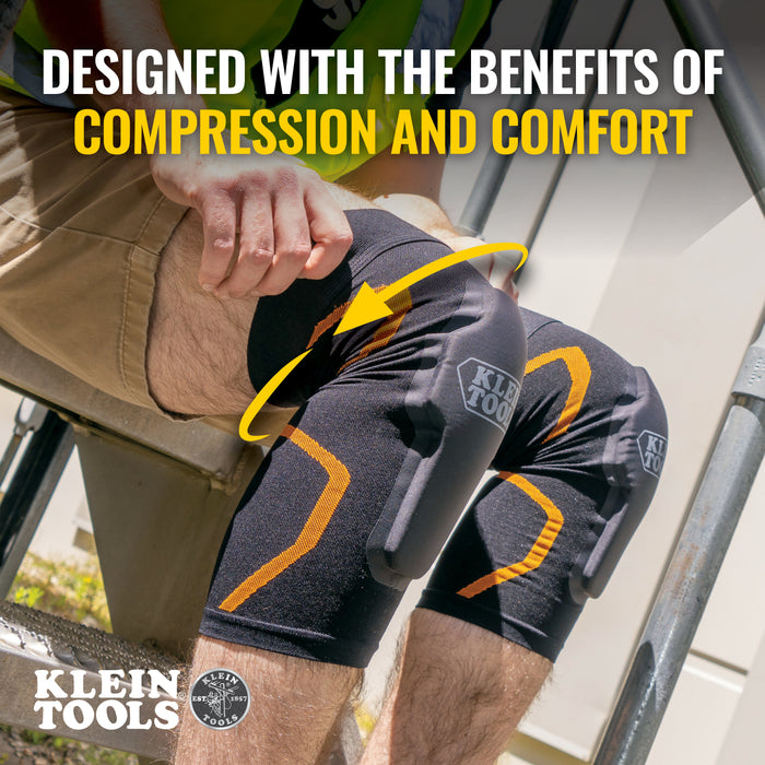 Klein Tools 60624 Knee Pad Compression Sleeve, L/XL