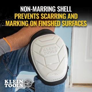 Klein Tools 60896 Non-Marring Semi-Round Stabilizer Knee Pad