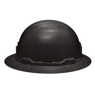 Klein Tools 60961 Hard Hat, Vented, Full Brim Style, Black