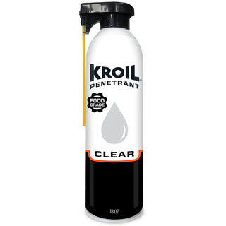 Kroil CKS132ST Clear Food Grade Penetrating Oil SprayTech 360° Nozzle & Straw