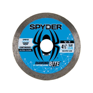 Spyder 14101 Masonry/Tile Cutting Wheel, Continuous, 4-1/2"