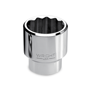 Wright Tool 61-55MM 12 Point Chrome Metric Socket