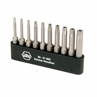 Wiha Tools 74987 10 Piece Security TORX Power Bit Belt Set