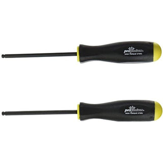 Bondhus 10752 2.0mm x 4.0" Ball End Screwdriver with ProGuard Finish, 2-Piece