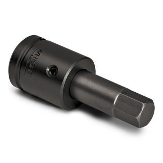 Wright Tool 8240B 1" Drive Standard Impact Hex Bit Replacement - 1-1/4"