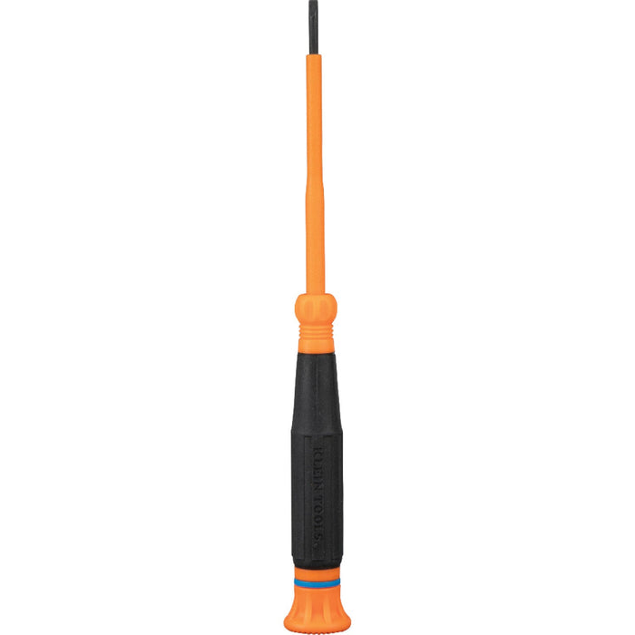 Klein Tools 6243INS Insulated Precision Screwdriver, Slotted 3/32-Inch
