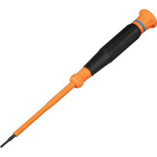 Klein Tools 6273INS Insulated Precision Screwdriver, Slotted 1/16-Inch