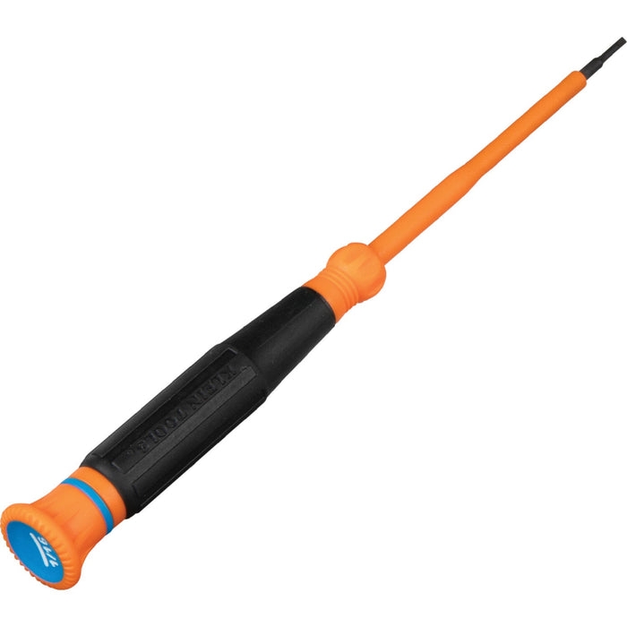 Klein Tools 6273INS Insulated Precision Screwdriver, Slotted 1/16-Inch