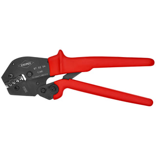 Knipex 97 52 04 10" Crimping Pliers For Non-Insulated Open Plug-Type Connectors (Plug Width 2.8 and 4.8 mm)