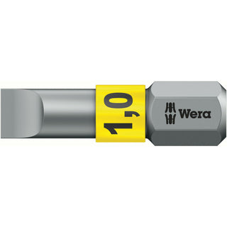 Wera 800/1 BTZ bits, 1.2 x 6.5 x 25 mm