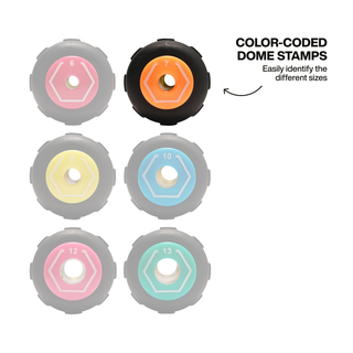 Klein Tools 65407M Metric Color-Coded Nut Driver, Heavy-Duty Hollow-Shaft, 7 mm