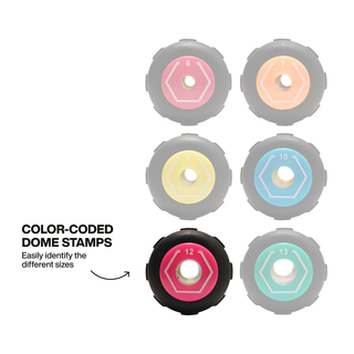 Klein Tools 65412MAGM Metric Magnetic Color-Coded Nut Driver, Heavy-Duty Hollow-Shaft, 12 mm