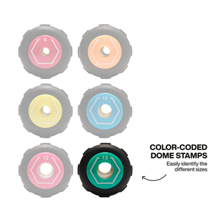 Klein Tools 65413MAGM Metric Magnetic Color-Coded Nut Driver, Heavy-Duty Hollow-Shaft, 13 mm