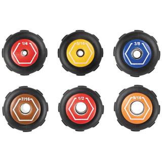 Klein Tools 65412 Color-Coded Hollow-Shaft Heavy-Duty Nut Driver, 1/2"