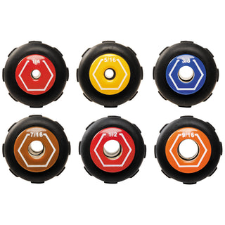 Klein Tools 65412MAG Color-Coded Magnetic Hollow-Shaft Heavy-Duty Nut Driver, 1/2"