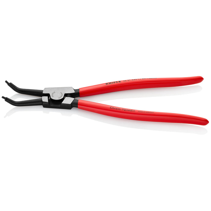 Knipex 46 31 A42 12 1/4" External 45° Angled Snap Ring Pliers-Forged Tips