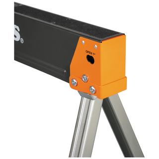 Klein Tools 66187 Fixed-Leg Saw Horse, 2-Pack