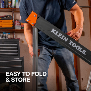 Klein Tools 66187 Fixed-Leg Saw Horse, 2-Pack