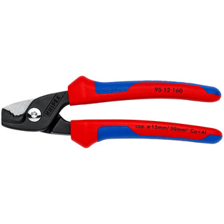 Knipex 95 12 160 SBA 6 1/4" StepCut Cable Shears