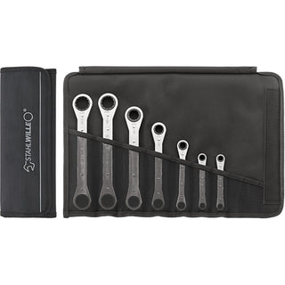 Stahlwille 96415601 25a/7N Ratchet ring Spanner Set