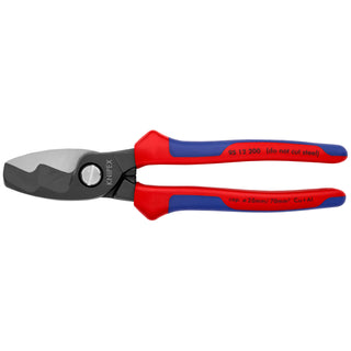 Knipex 95 12 200 8" Cable Shears-Twin Cutting Edges