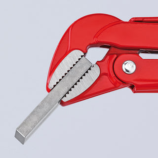 Knipex 83 20 015 16 1/4" Swedish Pipe Wrench-45°