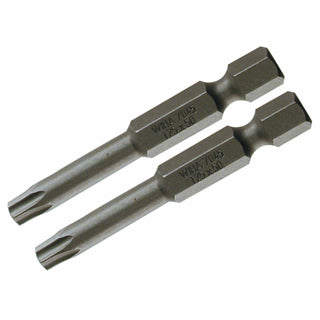 Wiha Tools 70564 T30s x 50mm Security TORX® Power Bit, 2 Pack