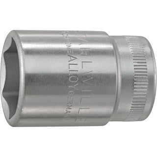 Stahlwille 03030022 52 1/2" 6-pt Socket, 22 mm