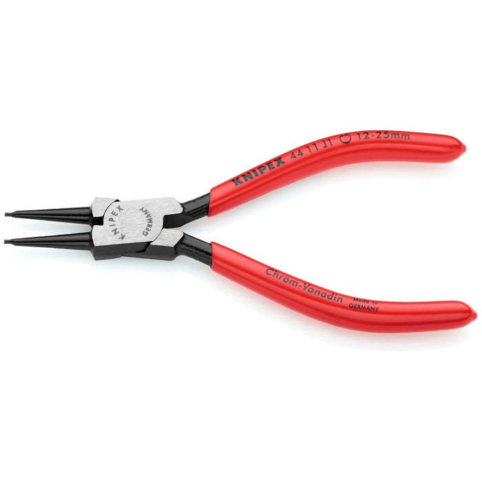 Knipex 44 11 J1 5 1/2" Internal Snap Ring Pliers-Forged Tips