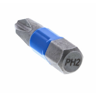 Wiha Tools 70002 TerminatorBlue Impact Bit Phillips #2 - 1 Inch - 2 Pack