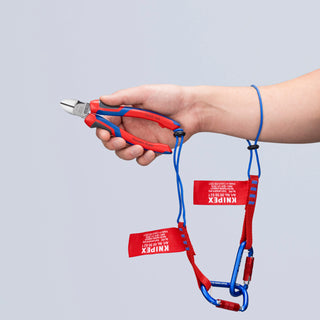 Knipex 74 22 200 KnipeXtend 8" High Leverage 12° Angled Diagonal Cutters