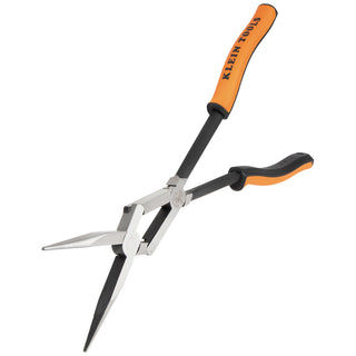 Klein Tools 71400 Long Reach Needle Nose Pliers, Straight Nose, 13"