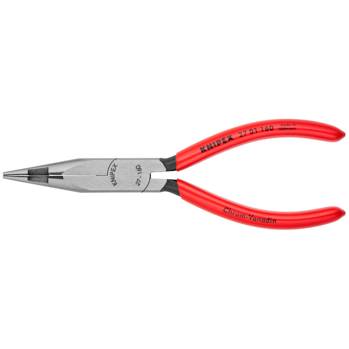 Knipex 27 01 160 6 1/4" Long Nose Center Cutting Pliers-Telephone Style