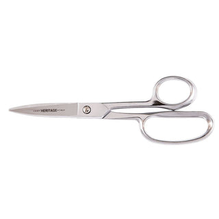 Heritage Cutlery 718LRK 8 5/8'' Heavy Duty Shear w/ Large Ring / Knife Edge