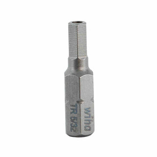 Wiha Tools 71940 Security Hex Bit 5/32 Inch - 25mm - 10 Pack