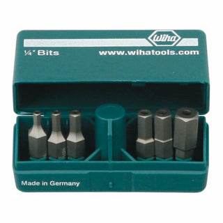 Wiha Tools 71995 6 Piece Security Hex PokitPak Bit Set - Metric