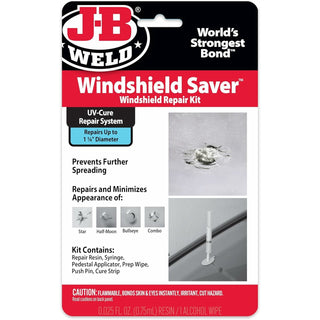 J-B Weld 2100 Windshield Saver Repair Kit, 2 fl. oz