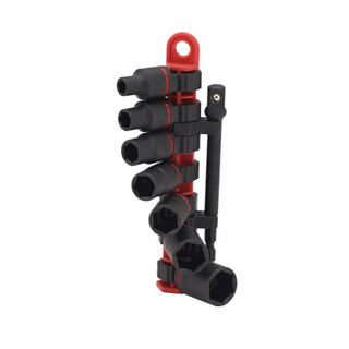 Wiha Tools 72093 SAE Impact Socket Set, 3/8" Drive, 8 Pc.