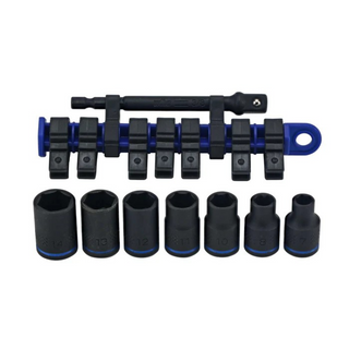 Wiha Tools 72094 Metric Impact Socket Set, 3/8" Drive, 8 Pc.