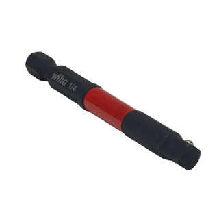 Wiha Tools 72190 Square Drive Impact Adapter, 1/4", 2-Pack