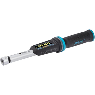Hazet 7290-2STAC Electronic Torque Wrench with Built-In Angle Gauge, 5-60 Nm, 9x12mm Insert Square, 10mm (3/8") Square