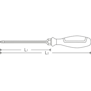 Stahlwille 46323201 Cross-head screwdriver PH Drall+