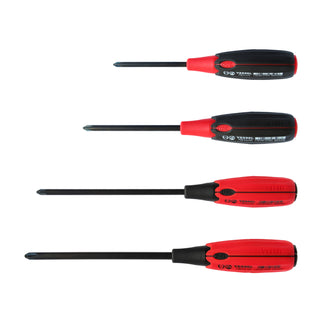 Vessel Tools 7304JSPB SUPER CUSHION JIS Screwdriver Set, 4 Pc.