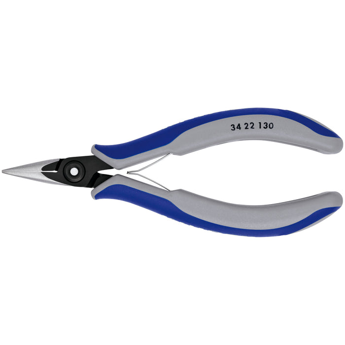 Knipex 34 22 130 5 1/4" Electronics Pliers-Half Round Tips