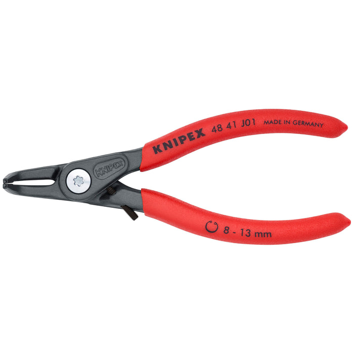 Knipex 48 41 J01 5 1/4" Internal 90° Angled Precision Snap Ring Pliers-Limiter