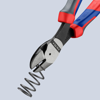 Knipex 74 22 200 SBA KnipeXtend 8" High Leverage 12° Angled Diagonal Cutters