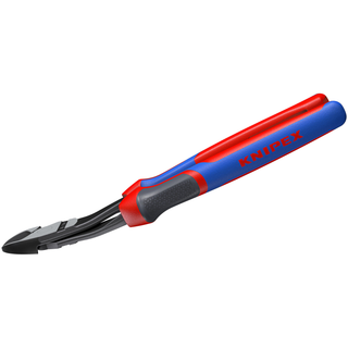 Knipex 74 22 250 SBA KnipeXtend High Leverage 12° Angled Diagonal Cutters, 10"